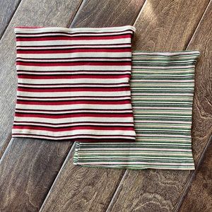 Brandy Melville Bandeau Tops - set of 2